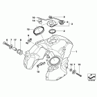 R1200GS 05-07 (K25) ТОПЛИВНЫЙ БАК