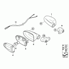R1200GS 05-07 (K25) Белый индикатор повторителя