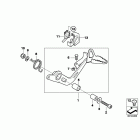 R1200GS 05-07 (K25) Педаль тормоза