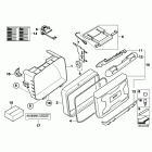 R1200GS 05-07 (K25) Single parts for top case variable