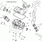 SPORTSMAN 600 - A05MH59AK Воздушный фильтр