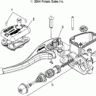 SPORTSMAN 600 - A05MH59AK Трост дроселя