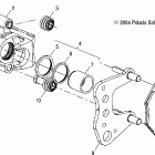 SPORTSMAN 600 - A05MH59AK Передний тормоз