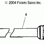SPORTSMAN 600 - A05MH59AK Передник кардан
