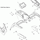 SPORTSMAN 700 - A05MH68AK/AN Переднее крыло