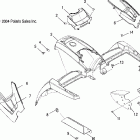 SPORTSMAN 700 - A05MH68AK/AN/AD Переднее крыло