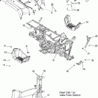 SPORTSMAN 700 - A05MH68AK/AN/AD Заднее крыло и сиденье