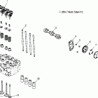 SPORTSMAN 700 - A05MH68AK/AN/AD Engine, intake and exhaust