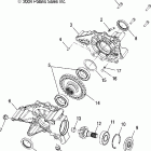 SPORTSMAN 800 EFI - A05MH76AC/AU/AW Gearcase, rear
