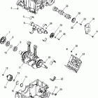 SPORTSMAN 800 EFI - A05MH76AC/AU/AW Crankcase and crankshaft