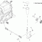 SPORTSMAN 800 EFI - A05MH76AC/AU/AW Селектор переключения передач