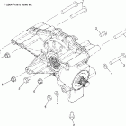SPORTSMAN 800 EFI - A05MH76AC/AU/AW Gearcase mounting, rear