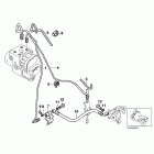 F650CS 05 (K14) Тормозные трубки задние (ABS)