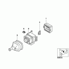 F650CS 05 (K14) Детали корпуса предохранителей