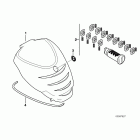 F650CS 05 (K14) Hard case, front