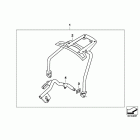 F650CS 05 (K14) Комплект дооснащения,крепление верхнего кофра