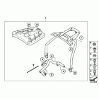F650CS 05 (K14) Top case, single parts