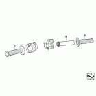 F650CS 05 (K14) Рукоятки руля
