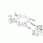 F650GS Dakar/M 05-07 (R13) Нижняя часть рамы