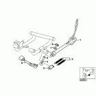 F650GS Dakar/M 05-07 (R13) Подножка