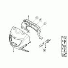 F650GS Dakar/M 05-07 (R13) Облицовка верхней части