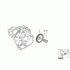 F650GS Dakar/M 05-07 (R13) Промежуточное колесо, масляный насос