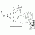 F650GS Dakar/M 05-07 (R13) Комплект дуг для кофров