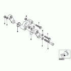 F650GS Dakar/M 05-07 (R13) Отклоняющий рычаг ,крепление
