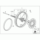 F650GS Dakar/M 05-07 (R13) Переднее колесо