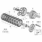 F650GS/M 05-07 (R13) Сцепление