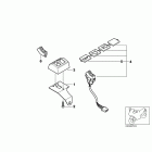 F650GS/M 05-07 (R13) Выключатели /  крепление спецавтомобиля