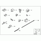 F650GS/M 05-07 (R13) Различные держатели кабеля