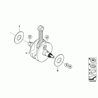 F650GS/M 05-07 (R13) Коленвал  /  шатун