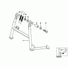 F650GS/M 05-07 (R13) Центральная подножка