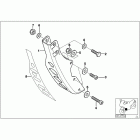 F650GS/M 05-07 (R13) Крепления двигателя