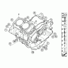 F800R (K73) Картер двигателя