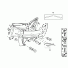 F800R (K73) Передняя рама