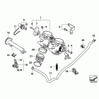 F800R (K73) Корпус дроссельной заслонки