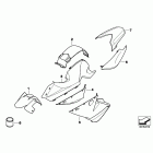 F800S (K71) Окрашен.детали M743 lahar-grau