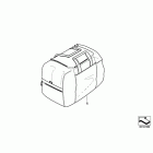 K1200GT 06-08 (K44) Inside pocket for top case 49l