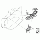 K1200GT 06-08 (K44) Запирающее устройство кофра 28 л.