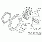 K1200R (K43) Передний тормоз,модификация
