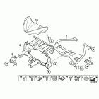 K1200R Sport (K43) Dashboard mounting parts