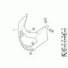 K1200R Sport (K43) Облицовка верхней части