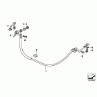 K1200S (K40) Тормозные трубки задн.