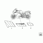K1200S (K40) Stick-on label 969