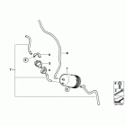 K1200S (K40) Fuel ventilation / attaching parts