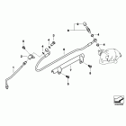 R1200R 05-10 (K27) Тормозные трубки задн.