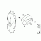 R1200R 05-10 (K27) Carbon elements, engine