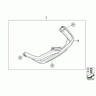 R1200R 05-10 (K27) Valve cover guard, plastic